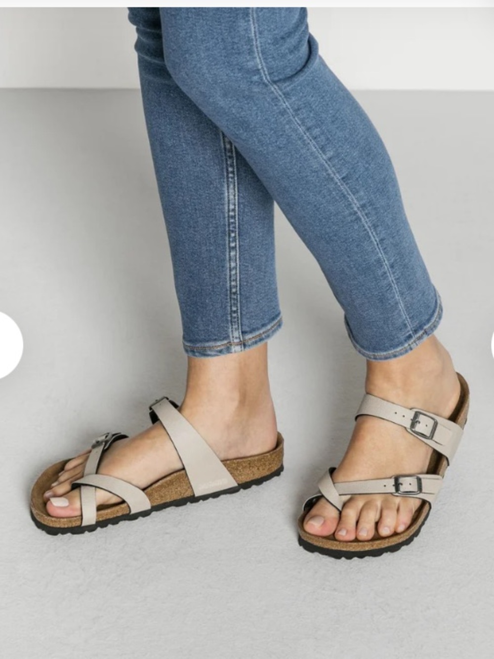 Birkenstock Sandals Mayari Vegan Pull Up - Size 37